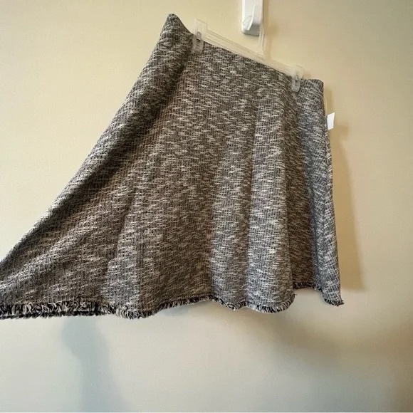 Daily Thread Large Knit Tweed Fit & Flare Skirt - Picture 2 of 6
